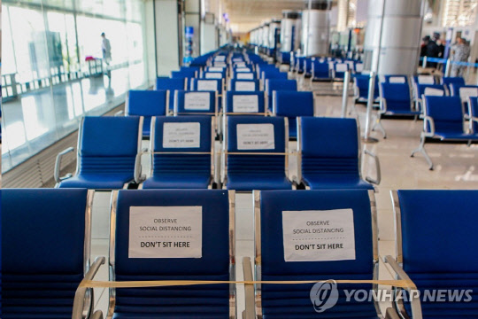 필리핀 마닐라공항 대합실  사진=연합뉴스